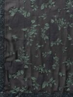Ahalyaa Women Black & Green Printed Maxi Dress with Dupatta - Image 3
