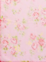 Ahalyaa Women Blue Pink Floral Printed Anarkali Dress with Dupatta - Image 3
