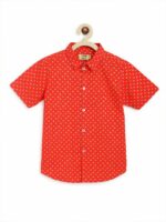 Tiber Taber Boys Printed Casual Cotton Shirt - Image 2