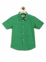 Tiber Taber Boys Printed Casual Cotton Shirt - Image 2