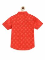 Tiber Taber Boys Printed Casual Cotton Shirt - Image 3