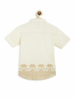 Tiber Taber Boys Printed Casual Cotton Shirt - Image 3