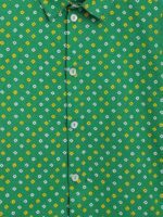 Tiber Taber Boys Printed Casual Cotton Shirt - Image 4