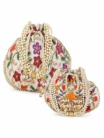 Anekaant Embroidered Potli Clutch