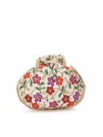 Anekaant Embroidered Potli Clutch - Image 4