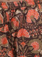 Brown Floral Print Kurta Sharara With Dupatta - Image 7