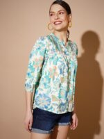 Women Multi Floral Tops - Image 5