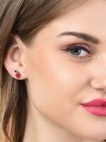 AMI Gold-Toned Set of 25 Contemporary Stud & Hoop Earrings - Image 7