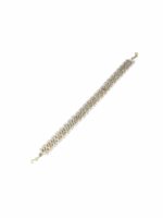 Anouk Silver-Plated Kundan-Studded & Pearl Beaded Matha Patti - Image 4