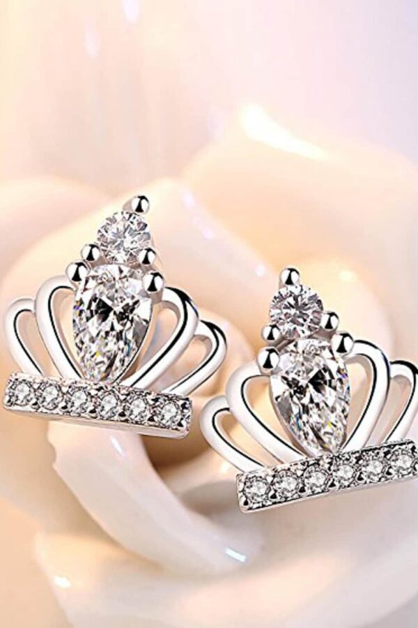 MYKI Silver-Plated Studs Earrings