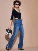 SASSAFRAS BASICS Ribbed Round Neck Bodysuit - Image 7