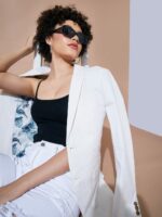 SASSAFRAS BASICS Ribbed Shoulder Straps Bodysuit - Image 7