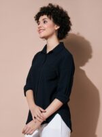SASSAFRAS BASICS Self Designed Casual Shirt - Image 3