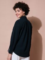 SASSAFRAS BASICS Self Designed Casual Shirt - Image 4