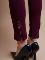 SASSAFRAS BASICS Women Skinny Fit Jeggings With Zip - Image 3