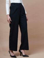 SASSAFRAS BASICS Women Straight Fit Parallel Trousers - Image 2