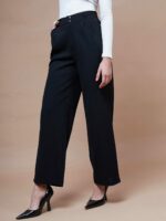SASSAFRAS BASICS Women Straight Fit Parallel Trousers - Image 3