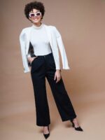 SASSAFRAS BASICS Women Straight Fit Parallel Trousers - Image 5