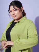 SASSAFRAS Curve Comfort Fit Casual Georgette Shirt - Image 2