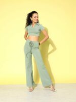 SASSAFRAS alt-laze Crop Top & Trousers Co-Ords