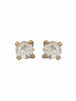 Shining Diva Fashion Set Of 9 Gold-Plated Contemporary Hoop Studs Earrings - Image 11