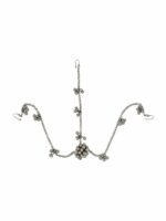TEEJH Oxidised Ghungroo Maang Tikka - Image 2