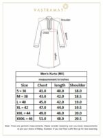 Men's Navy Blue Kurta - Image 6