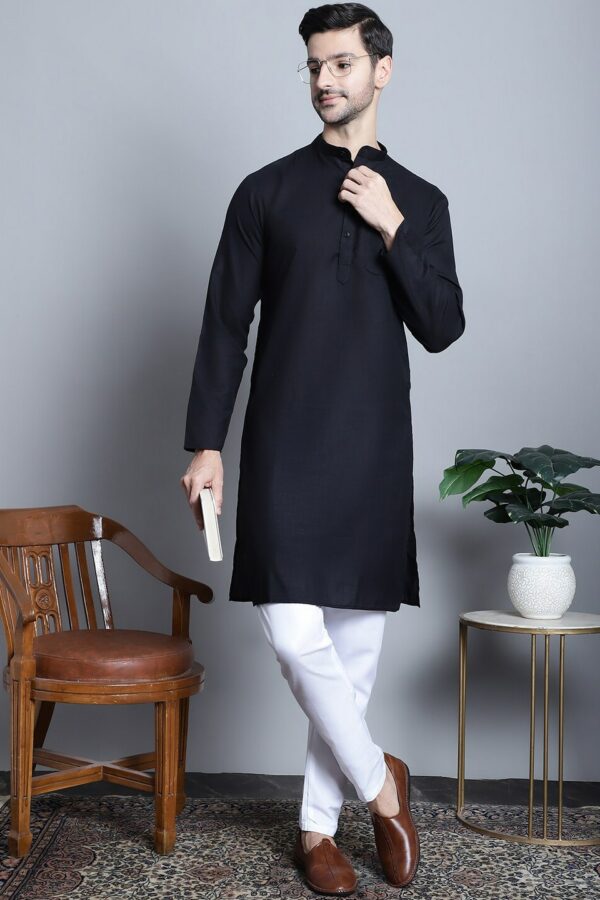 Jompers Regular Pure Cotton Kurta With Churidar