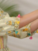 Readiprint Fashions Floral Printed Regular Pure Cotton Kurti with Dhoti Pants - Image 7