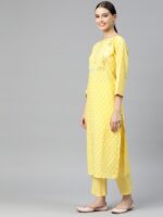 Readiprint Fashions Women Ethnic Motifs Thread Work Kurta with Palazzos & Dupatta - Image 5