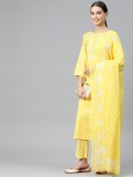 Readiprint Fashions Women Ethnic Motifs Thread Work Kurta with Palazzos & Dupatta - Image 7