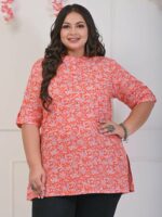 Swasti Floral Printed Pure Cotton Kurti