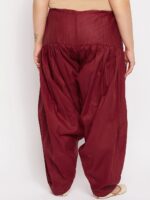 CLORA CREATION PLUS Women Patiala Cotton Salwar - Image 4