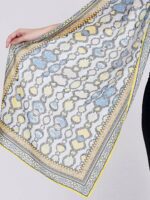 First Resort by Ramola Bachchan Ethnic Motifs Printed Ethnic Palazzos With Stole - Image 7