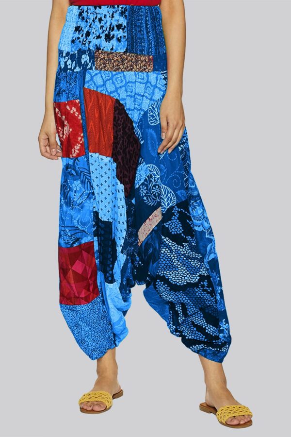 Fressia Fabrics Women Printed Loose-Fit Pure Cotton Harem Pant