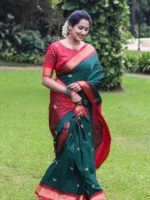 KALINI Ethnic Motif Woven Design Zari Banarasi Saree