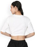 Llajja Pure Cotton Readymade Saree Blouse - Image 4