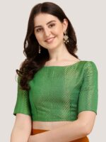 Oomph! Woven Design Saree Blouse