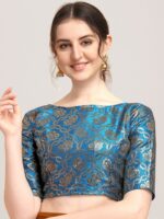 Oomph! Woven Design Saree Blouse