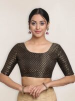 Oomph! Woven Design Saree Blouse