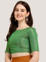 Oomph! Woven Design Saree Blouse - Image 2