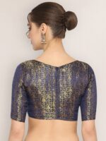 Oomph! Woven Design Saree Blouse - Image 3