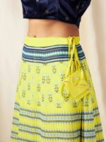 Shae by SASSAFRAS Printed Flared Maxi Skirt - Image 6