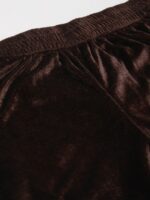 Shae by SASSAFRAS Women Brown Embroidered Parallel Trousers - Image 5