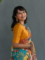 Suta V-Neckline Saree Blouse - Image 2