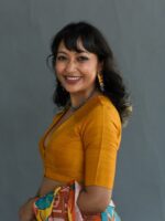 Suta V-Neckline Saree Blouse - Image 3
