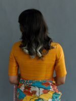 Suta V-Neckline Saree Blouse - Image 4