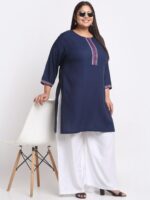 Trend Level Women Flared Ethnic Palazzos - Image 4