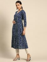 anayna Bandhani Printed Kurta - Image 4