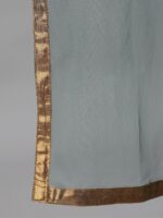 AKS Printed Silk Ready to Wear Lehenga & Blouse With Dupatta - Image 4